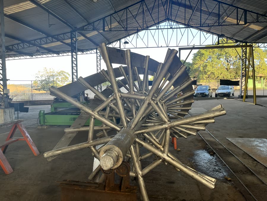 Cristalizador em aço inox