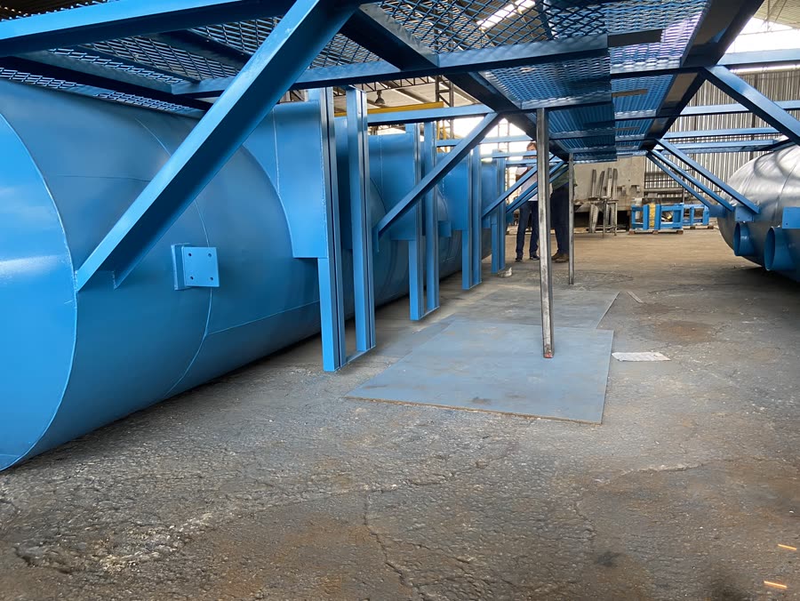 Estrutura para sistema de irrigação